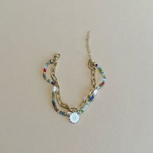 Boho flower bracelet M962